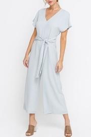  Cropped Jumpsuit, Gray