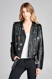  Patchwork Moto Jacket
