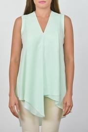 Uneven Hem Tank