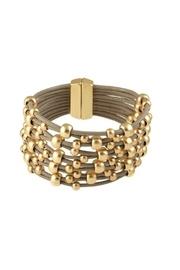  Wide Beaded Bracelet