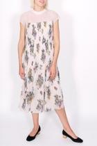  Palm Floral Dress