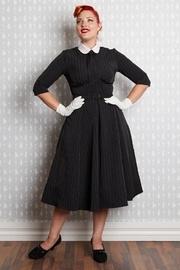  Manon Neck-tie Swing-dress