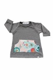  Grey Flower Dress