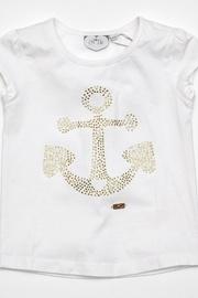  White Anchor Tee