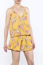  Floral Spaghetti Strap Top
