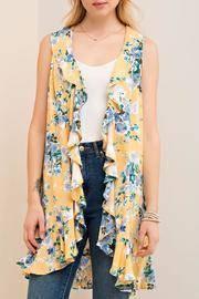 Floral Sleeveless Vest