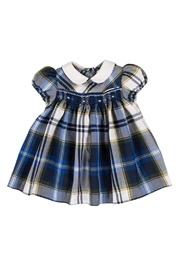  Smocked Tartan Dress.