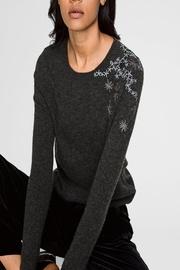  Embroidered Applique Crewneck