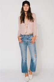  Knot Chiffon Top