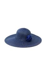  Navy Blue Floppy-hat