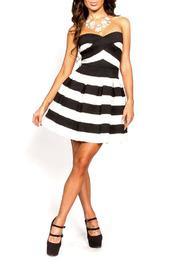 Varga Priscilla Stripe Dress