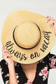 Vacation Straw Hat