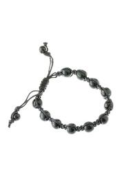 Black Beaded Bracelet