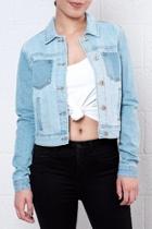  Block Denim Jacket