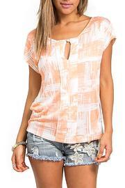  Peach Dortman Sleeve Top