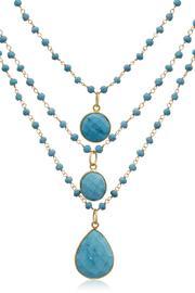  Turquoise Strand Necklace