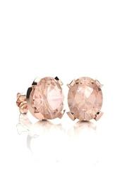  Rose Morganite Studs