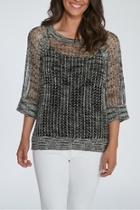  Tweed Fishermen Sweater