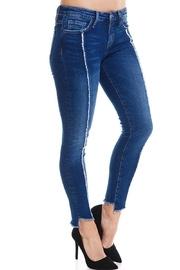  Fringe Front Jeans