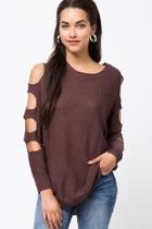  Cutout Sleeve Top