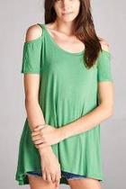  Green Loose Top