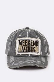  Glittered Distressed Cap