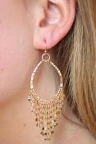  Golden Fringe Earrings