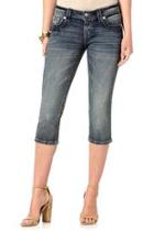  Jeweled Hidden Wing Capri