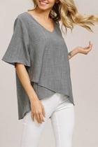  Petal Tie Top