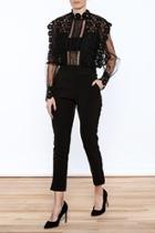  Black Lace Jumper