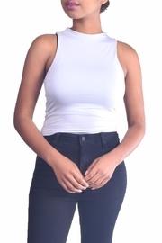  Soft High-neck Crop