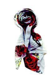  Red Rose Scarf