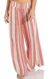  Coral Print Pants