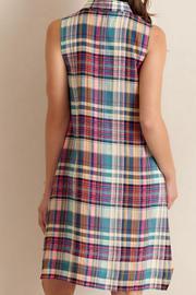  Plaid Pocket Dress