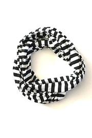  Bw Stripe Infinity Scarf