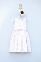  Floral Silver Dress