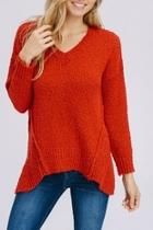  Cherry Red Sweater