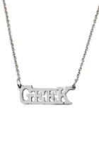  Silver Geek Necklace