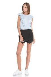  Ruffle S/s Tee