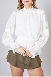  Neck, Waist, Sleeve Smocking Top