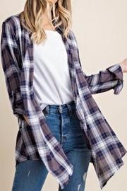  Drapy Front Cardigan