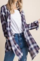  Drapy Front Cardigan