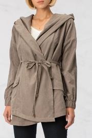  Grey Hooded Jacket