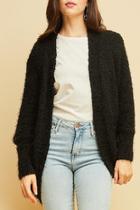  Babe In Black Cardigan