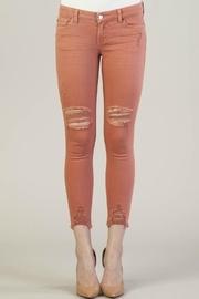  Terracotta Distressed Jean