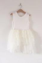  Ivory Cotton Rara Dress