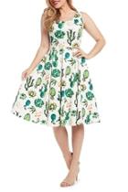 Cactus Fit-and-flare Dress