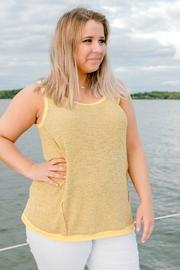  Yellow Knit Tank