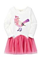  Fancy-bird Drop-waist Dress
