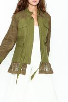  Baja Lace Military Jacket